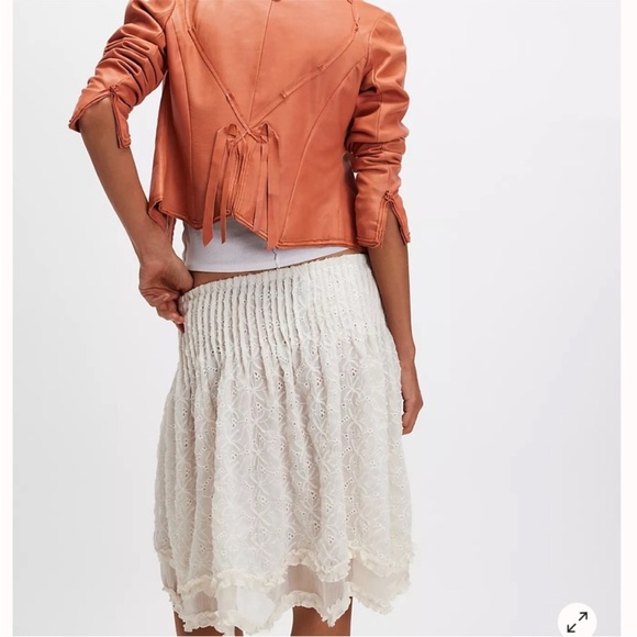 FREE PEOPLE Sanderson Midi Skirt - Tea - Picture 8 of 11